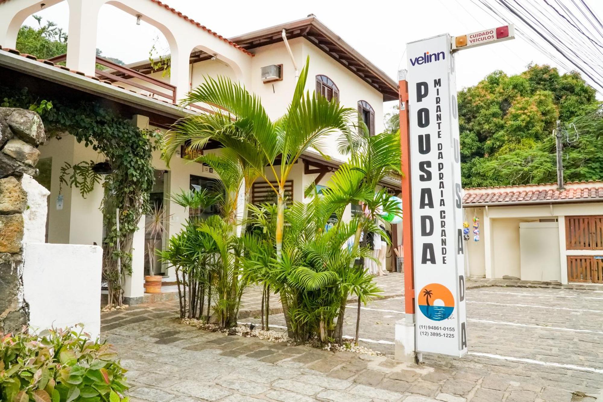 Velinn Pousada Mirante Da Praia Grande Ilhabela Exteriör bild